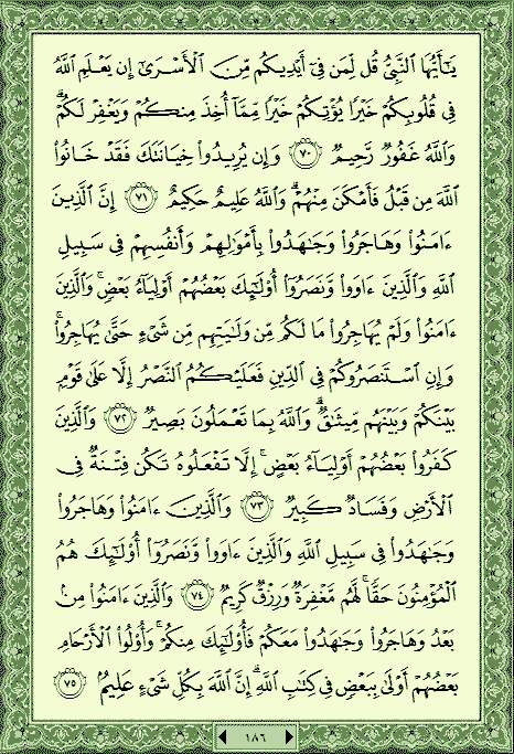 سورة الأنفال - القرآن الكريم - Quran karem - alanfal